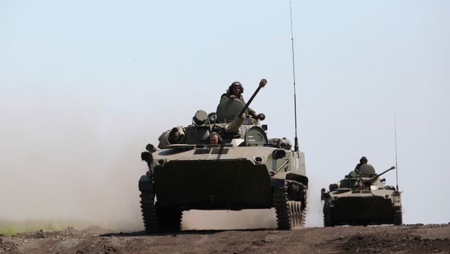 Внезапная проверка боевой готовности войск. Архивное фото