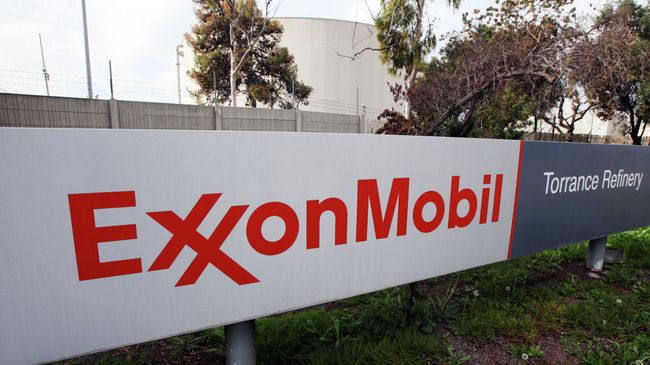 Американская нефтегазовая корпорация Exxon Mobil. Архивное фото Американская нефтегазовая корпорация Exxon Mobil. Архивное фото