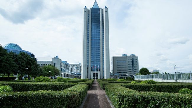 Главный офис компании Газпром в Москве. Архивное фото Главный офис компании Газпром в Москве. Архивное фото