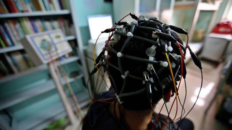 Студент учебного центра для интернет-зависимых в Пекине