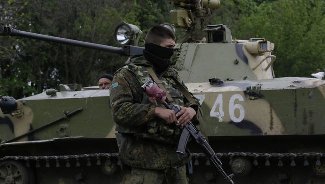 Украинские военнослужащие, архивное фото