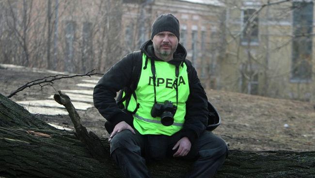 Фотограф МИА Россия сегодня Андрей Стенин