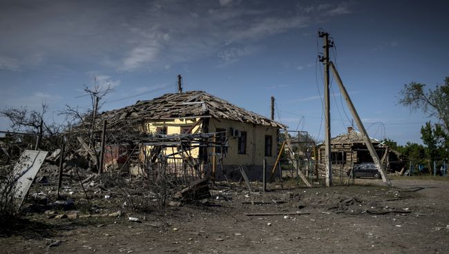 Ситуация в Луганской области. Архивное фото Ситуация в Луганской области. Архивное фото