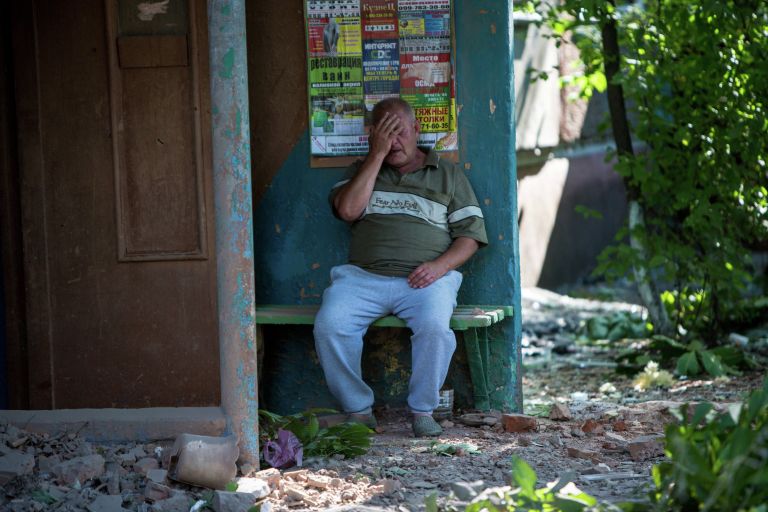 Ситуация в Славянске Донецкой области
