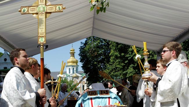 похороны митрополита Киевского Владимира