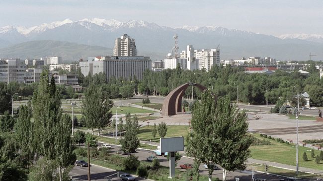 Бишкек. Архивное фото Бишкек. Архивное фото