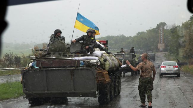 Украинские военные. Архивное фото