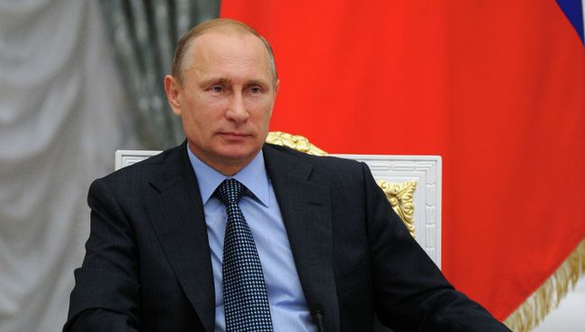 Президент России Владимир Путин. Архивное фото