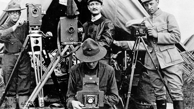 Американские и французские фотографы во время Первой мировой войны Американские и французские фотографы во время Первой мировой войны