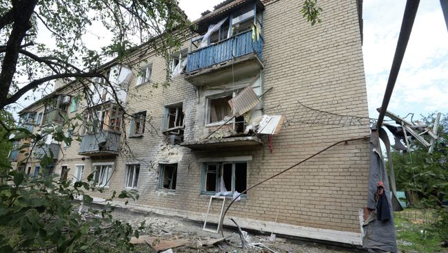 Ситуация в Донецкой области. Архивное фото Ситуация в Донецкой области. Архивное фото