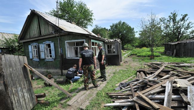 Город Донецк Ростовской области со стороны Украины был обстрелян фугасными снарядами Город Донецк Ростовской области со стороны Украины был обстрелян фугасными снарядами