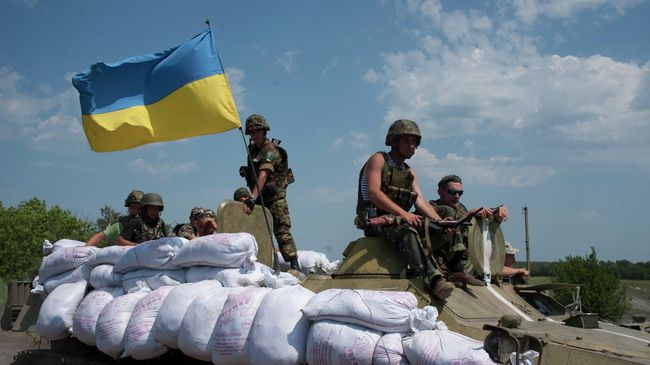 Украинские военные Украинские военные