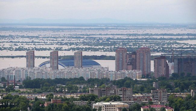 Хабаровск и окрестности. Архивное фото Хабаровск и окрестности. Архивное фото