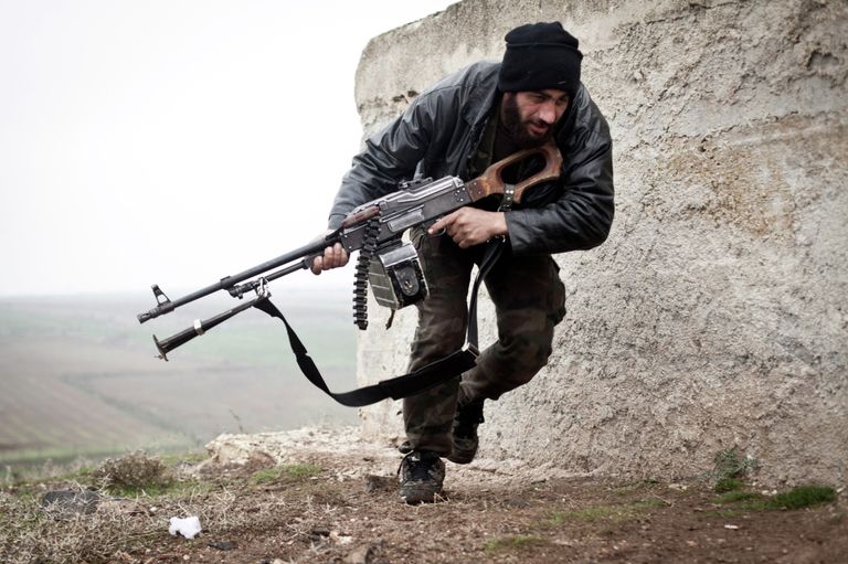 Боец Свободной Сирийской Армии