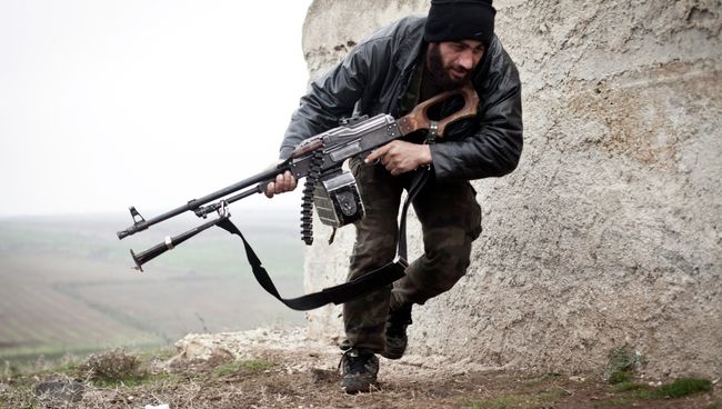 Боец Свободной Сирийской Армии Боец Свободной Сирийской Армии