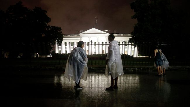 Белый дом США в Вашингтоне. Архивное фото Белый дом США в Вашингтоне. Архивное фото