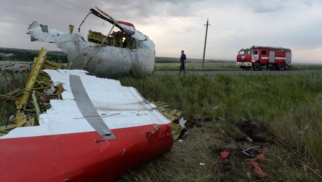Крушение малайзийского Boeing на Украине