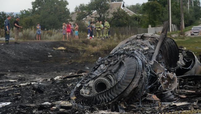 Крушение малайзийского Boeing на Украине