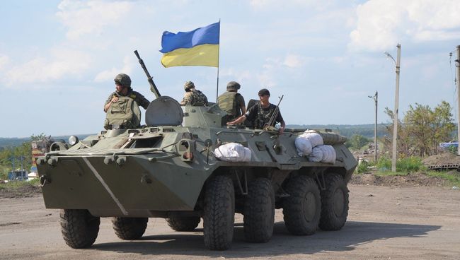 Украинские военные. Архивное фото Украинские военные. Архивное фото