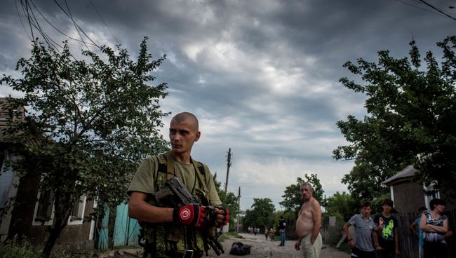 Ситуация в Луганске. Архивное фото