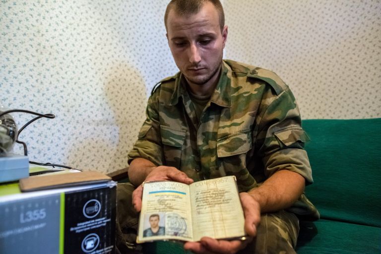 Украинский солдат Сергей Кузьменко Украинский солдат Сергей Кузьменко