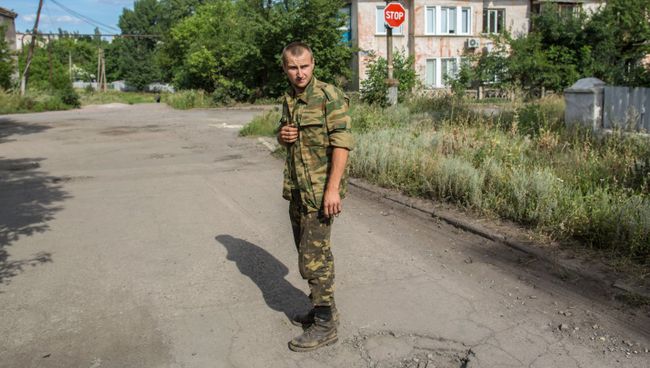 Украинский солдат Сергей Кузьменко Украинский солдат Сергей Кузьменко