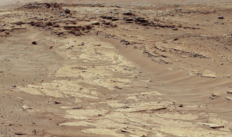 Снимок поверхности планеты Марс сделанный марсоходом Curiosity Снимок поверхности планеты Марс сделанный марсоходом Curiosity