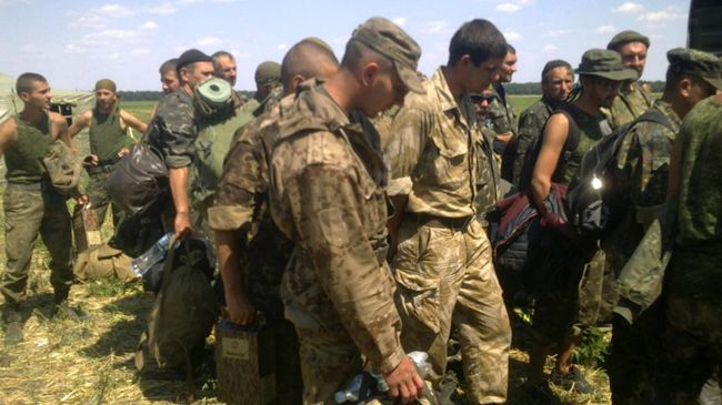Украинские военнослужащие в Ростовской области. Архивное фото