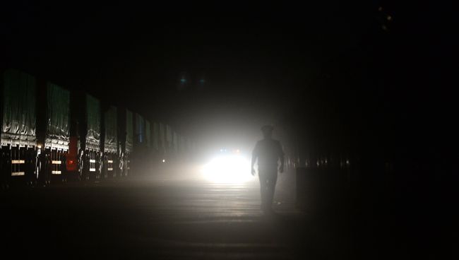Отправка гуманитарного конвоя на Украину Отправка гуманитарного конвоя на Украину