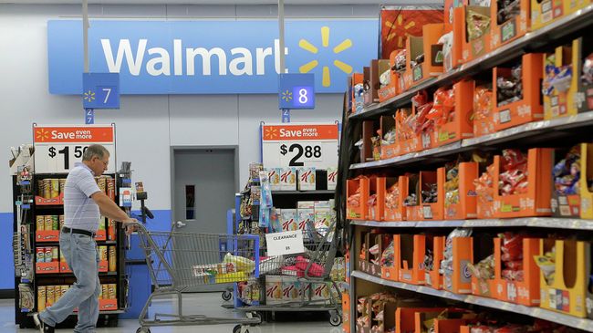 Магазин сети Walmart, архивное фото Магазин сети Walmart, архивное фото