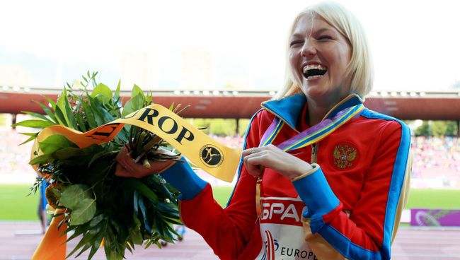 Российская спортсменка Эльмира Алембекова Российская спортсменка Эльмира Алембекова