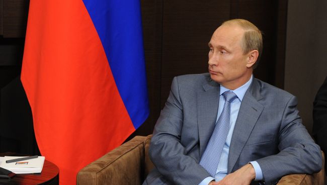 Президент России Владимир Путин. Архивное фото
