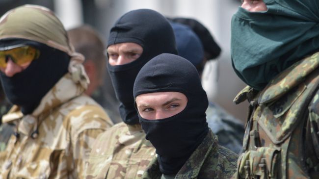 Бойцы батальона Донбасс, Украина Бойцы батальона Донбасс, Украина