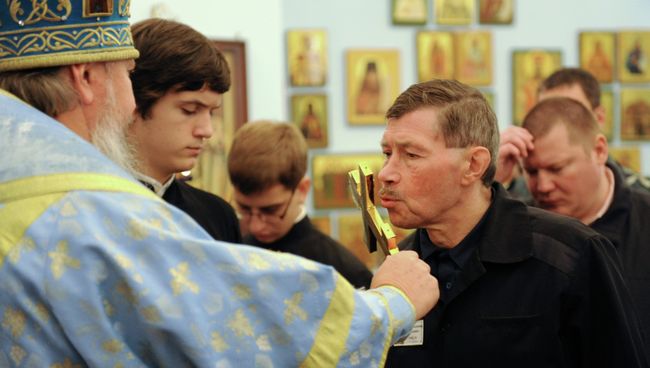 Праздник Покрова Пресвятой Богородицы в Бутырской тюрьме Праздник Покрова Пресвятой Богородицы в Бутырской тюрьме