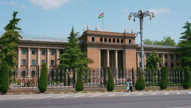 Президентский дворец в Душанбе (Таджикистан). Архивное фото