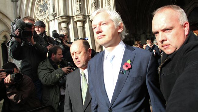 Основатель сайта Wikileaks Джулиан Ассанж. Архивное фото