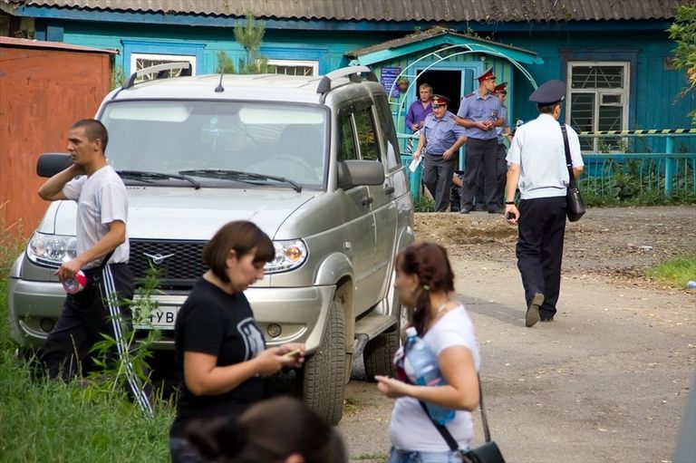Окраина Томска, где обнаружили тело похищенной девочки Окраина Томска, где обнаружили тело похищенной девочки