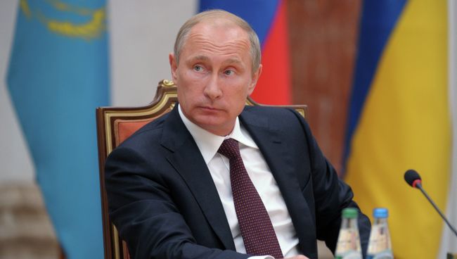 Президент России Владимир Путин. Архивное фото
