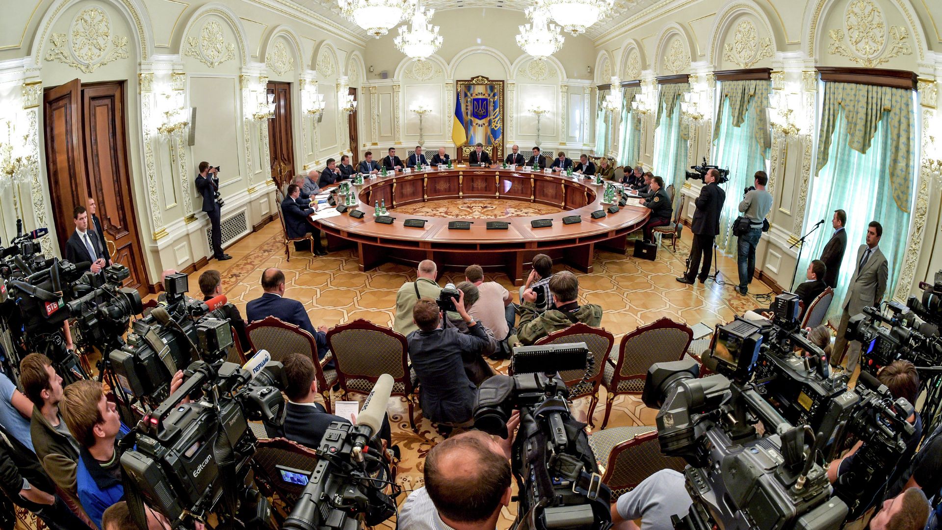 Заседание Совета национальной безопасности и обороны Украины Заседание Совета национальной безопасности и обороны Украины - РИА Новости, 1920, 02.11.2021