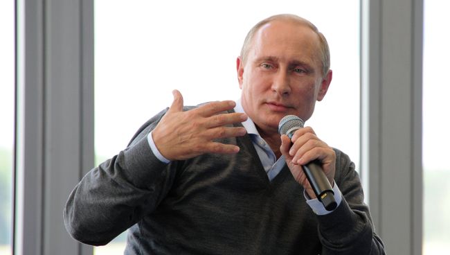 Владимир Путин посетил молодежный форум Селигер-2014 Владимир Путин посетил молодежный форум Селигер-2014