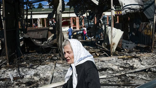 Ситуация в Донецкой области. Архивное фото Ситуация в Донецкой области. Архивное фото