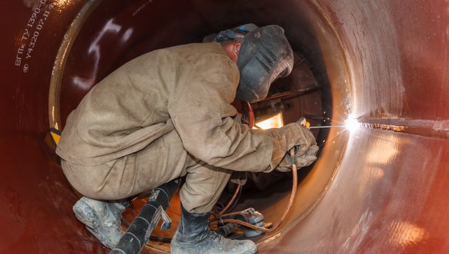 Строительство газопровода Сила Сибири. Архивное фото Строительство газопровода Сила Сибири. Архивное фото