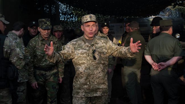 Министр обороны Украины Валерий Гелетей. Архивное фото Министр обороны Украины Валерий Гелетей. Архивное фото