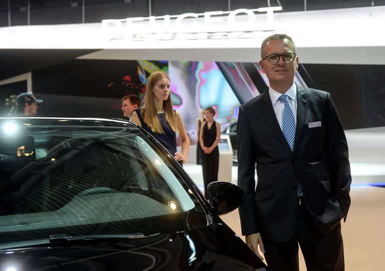 Генеральный директор Peugeot Россия Фредерик Вюаран на Московском автосалоне Генеральный директор Peugeot Россия Фредерик Вюаран на Московском автосалоне