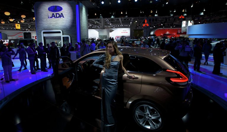 Концепт-кар Lada Xray 2 на Московском автосалоне 2014 Концепт-кар Lada Xray 2 на Московском автосалоне 2014