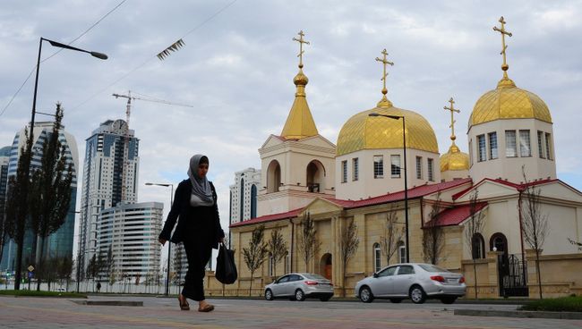 Грозный. Чечня. Архивное фото