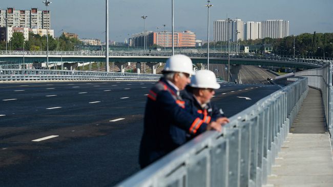 Открытие эстакады между Перовской улицей и Северо-Восточной хордой