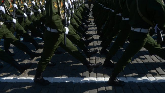 Российские военнослужащие. Архивное фото