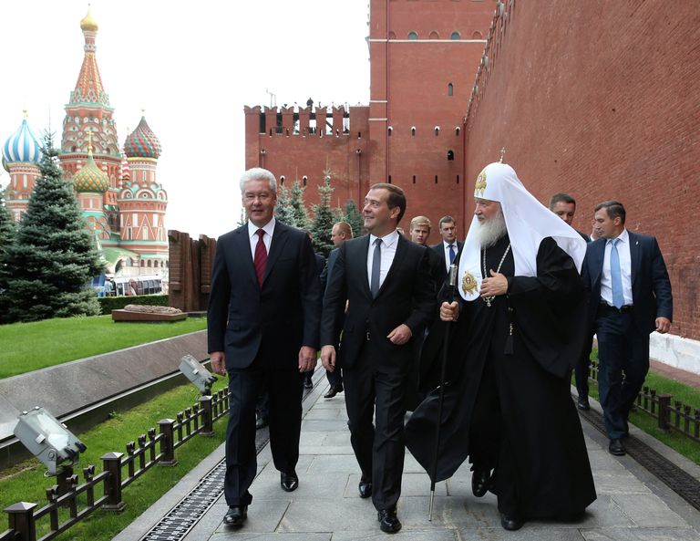 Д.Медведев на торжественной церемонии на Красной площади по случаю празднования Дня города Д.Медведев на торжественной церемонии на Красной площади по случаю празднования Дня города