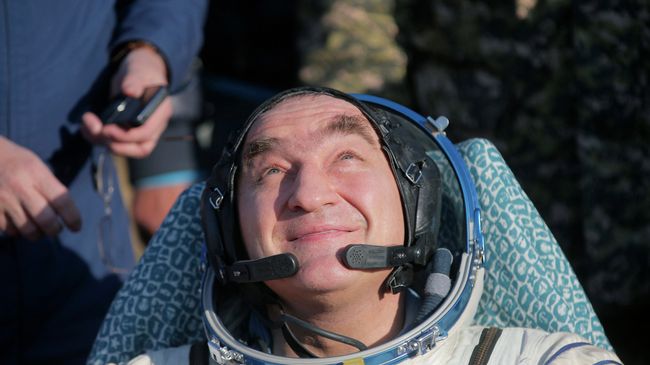 Российский космонавт Александр Скворцов Российский космонавт Александр Скворцов